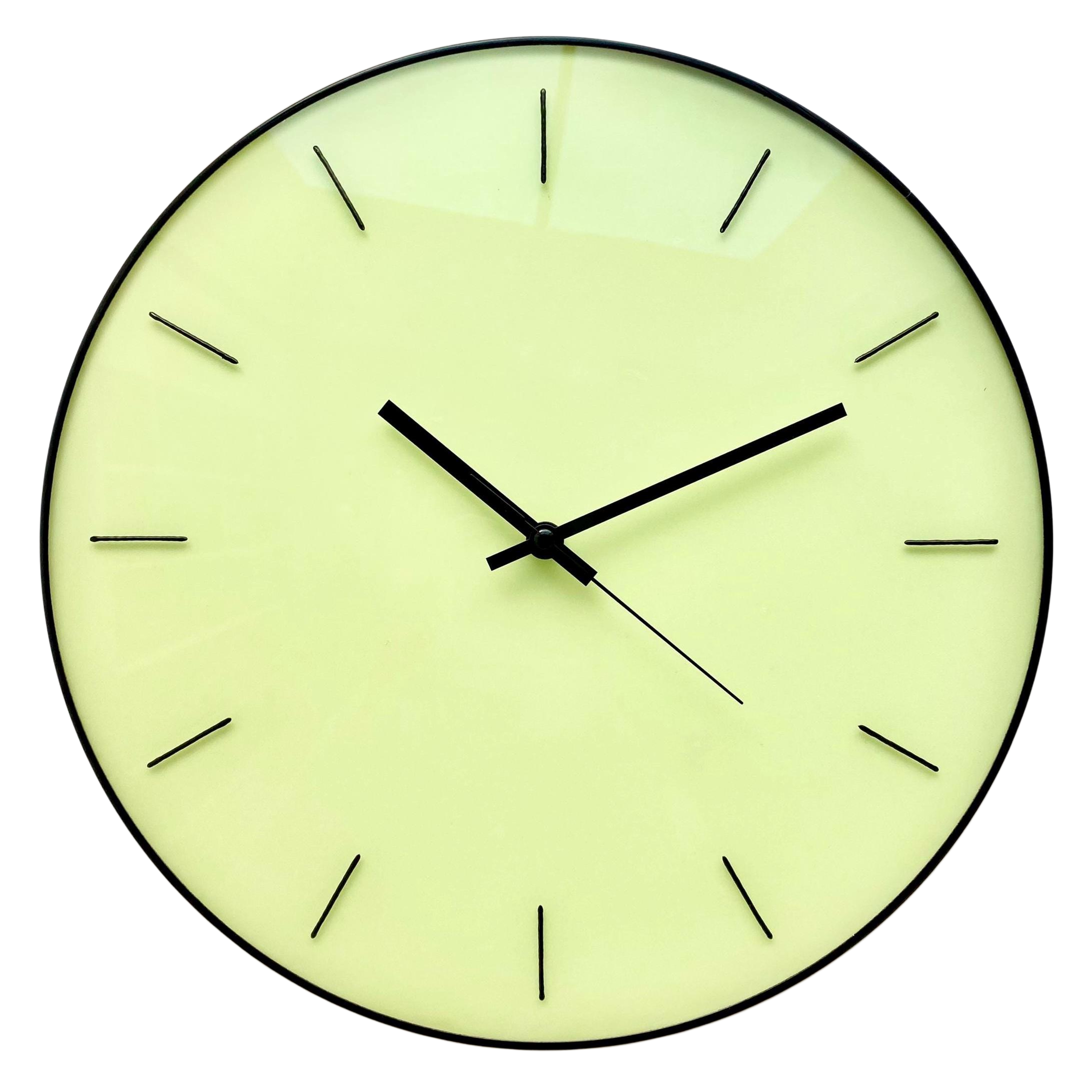 Minimalist-Pale-Green-Wall-Clock-1.png Minimalist Pale Green Wall Clock - Image 1