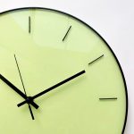 Minimalist Pale Green Wall Clock - Image 4