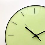 Minimalist Pale Green Wall Clock - Image 5