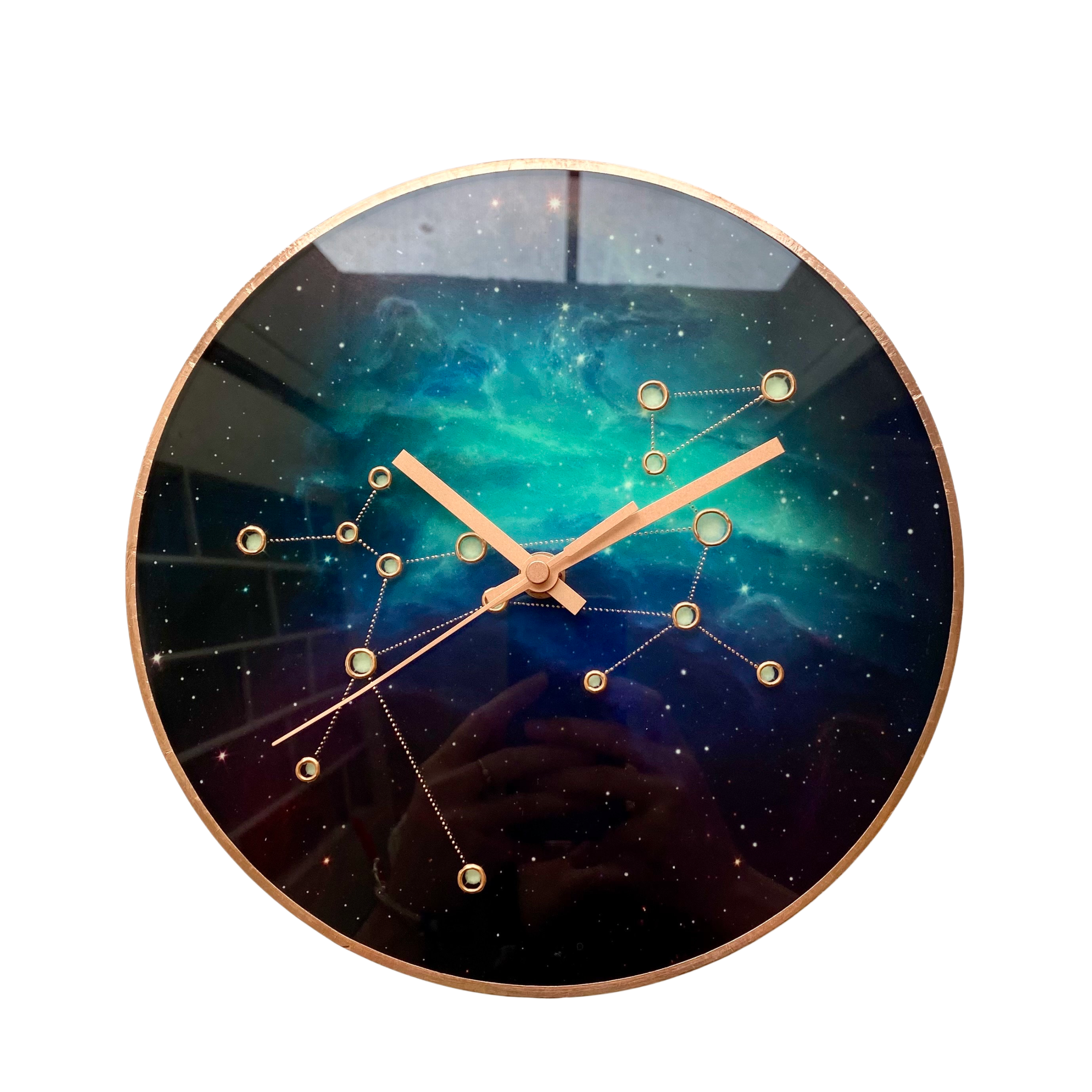 Sci-Fi-Constellation-Wall-Clock-1.png Science Fiction Galaxy Constellation Clock - Image 1