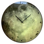 Sci-fi Moon Clock Themed Wall Decoration