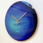Modern Star Sci-Fi Deep Blue Planet Wall Clock - Image 3