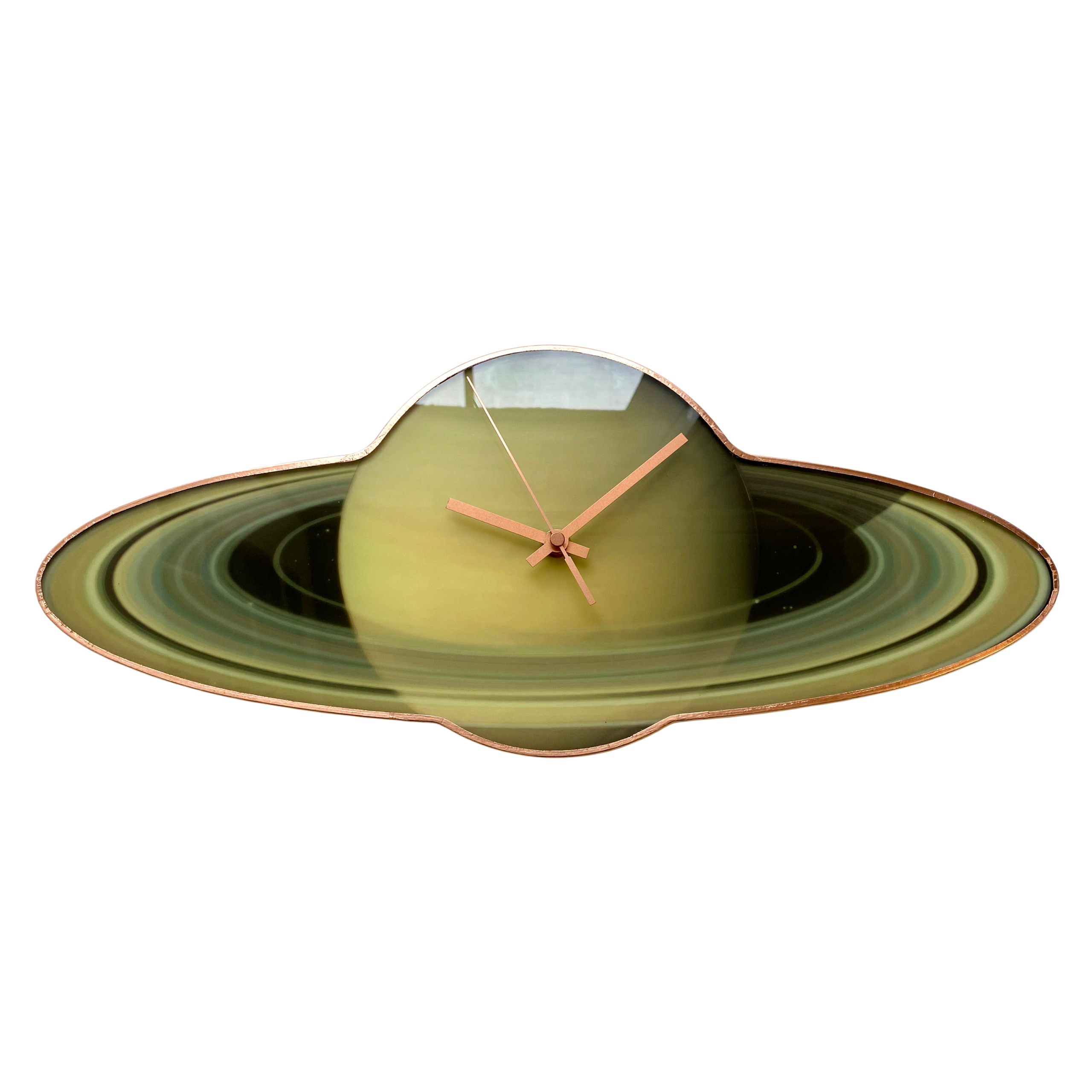Sci-Fi-Saturn-Planet-Wall-Clock-1.png Sci-fi Saturn planetary wall clock home decoration - Image 1