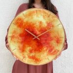 Sci-fi Hot Planet Wall Clock - Image 3