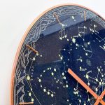 Sci-fi Retro Constellation Star Chart Wall Clock - Image 4